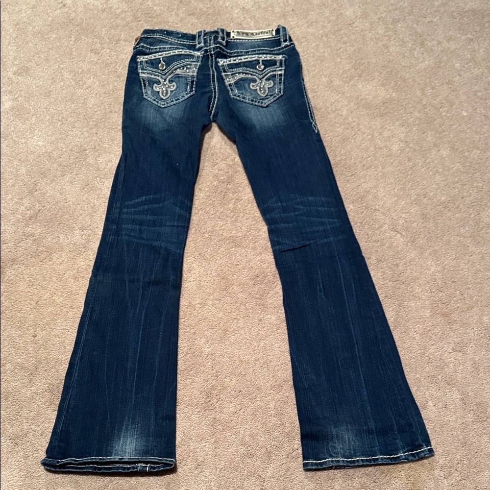 Rock Revival Dark Blue Flare Jeans